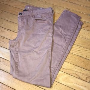 “Dusty rose” colored American Eagle jeans
